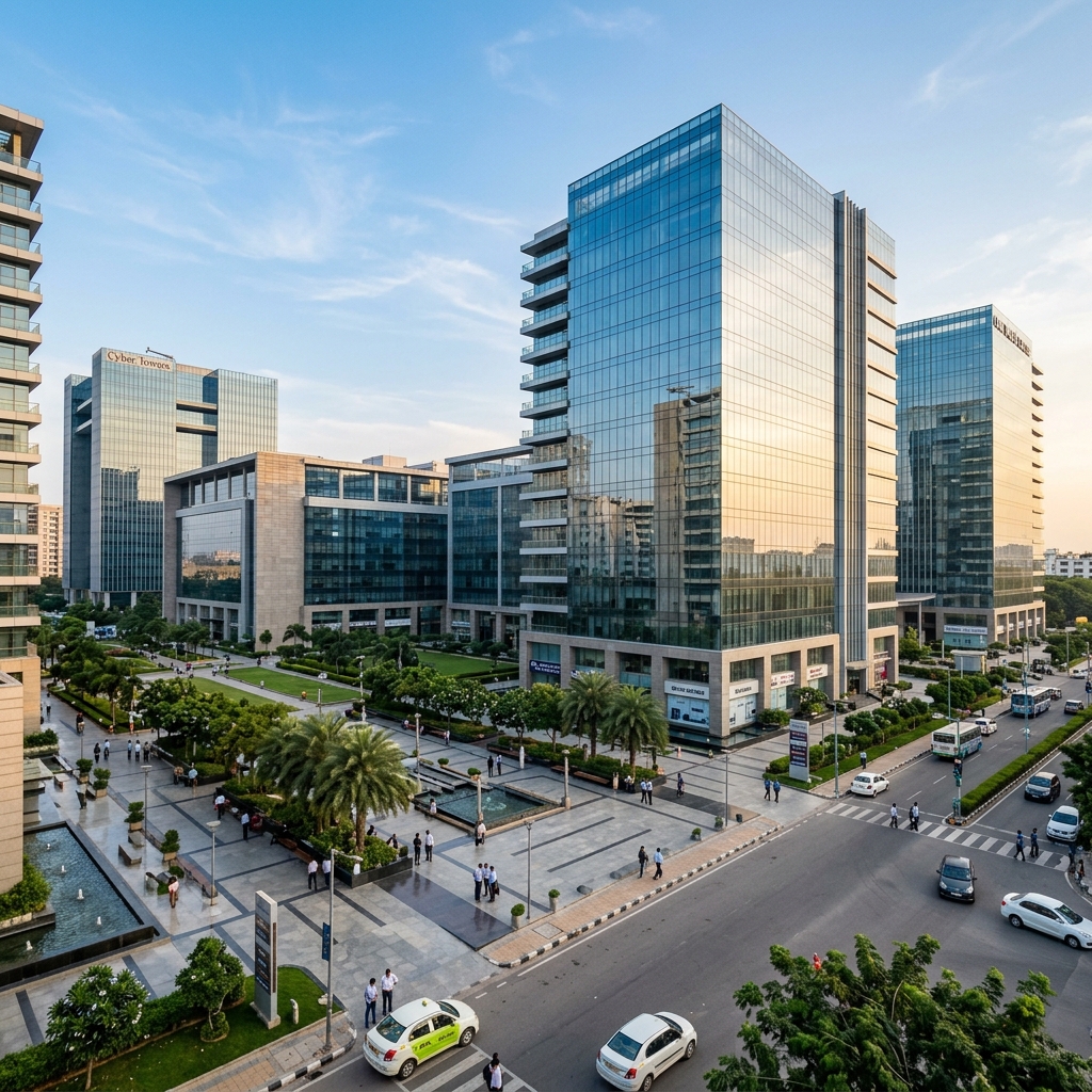Modern Indian commercial district